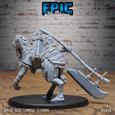 Camel Folk Warrior 3D-printed model